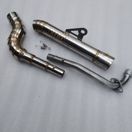 Exhaust muffler pipe kou modenas gt128 Ct100 Ct110 ct115 wave sym bonus 100 110 ex5 dream legend 110