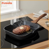 Nonstick Steak Pan Thickened Breakfast Frying Pan Induction Compatible Cookware
