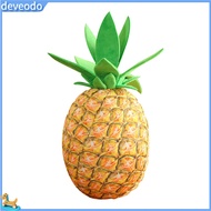 deveodo Pineapple Pillow Soft PP Cotton Filling Realistic Plushies Fruit Props Sofa Ornament Lovely 