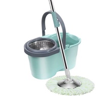Eccox Smart Self-Extracting Mop With Stainless Steel Anti-Splash Rotating Cage Design