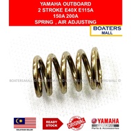 YAMAHA OUTBOARD 62Y-14334-00 SPRING , AIR ADJUSTING 2STROKE E40X E115A 150A 200A BOATERS MALL