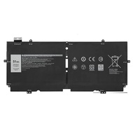 New Laptop Battery 52TWH For DELL XPS 13 7390 2-in-1 Series Notebook P103G P103G001 P103G002 MM6M8 0