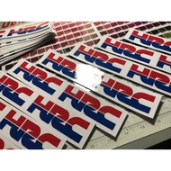 Sticker DECAL #HRC #HONDA