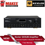 ☊▣Kevler GX-3UB Integrated Amplifier 300W x 2 (Black)