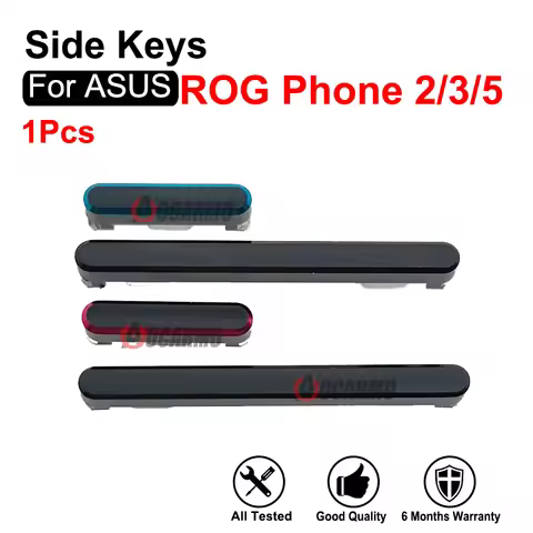 Power On OFF Volume Buttons Side Keys For ASUS ROG Phone 2 3 5 ROG2 ROG3 ZS660KL ZS661KS ZS673KS Rep