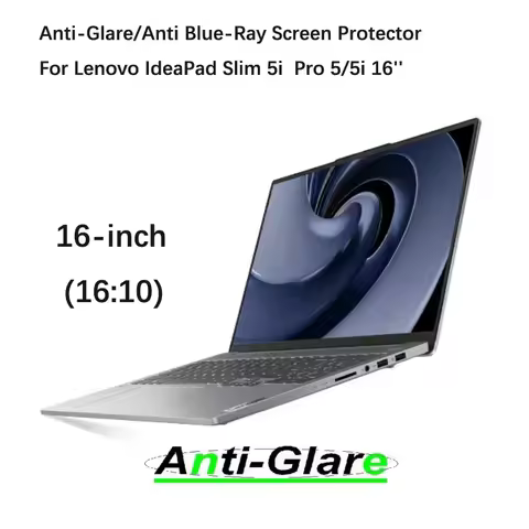2X Anti Blue Light and Anti Glare Screen Protector for Lenovo IdeaPad Slim 5i (16" Gen8) IdeaPad Pro