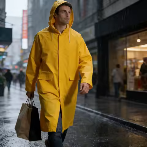 Thickened and pvc one-piece raincoat outdoor labor insurance dual-purpose trench coat poncho cycling