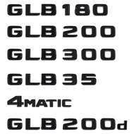 For Mercedes Benz GLB GLB35 GLB180 Car Trunk Words Logo Badge Emblem Decals Sticker GLB200 GLB220 GL