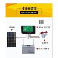 Brand New200W250WMonocrystalline Solar Battery Panel Solar Panel Power Panel Photovoltaic Power Generation System12VHome