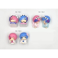 [Re:Zero-Reset Life Breaking The Crisis In Another World] Gashapon Onemutan-Kakapong : Ram Rem (Set 