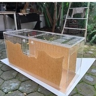 Acrylic Hamster Cage LxWxH 100x40x40cm