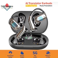 【SG Local Stock】AI Translator Earbuds | Real-Time 144 Languages, Bluetooth 5.3 & Noise Cancelling