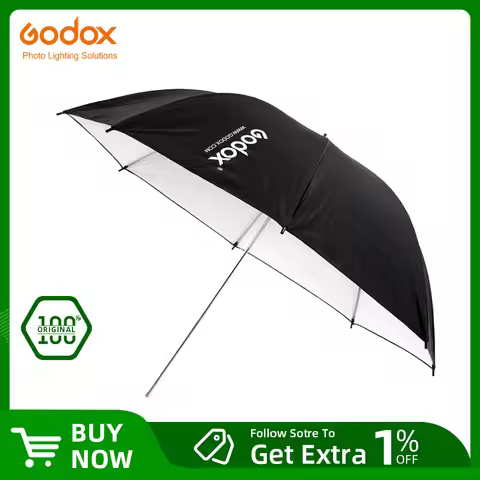 Godox Studio Photogrphy 40" 102cm Black and White Reflective Lighting Light Umbrella