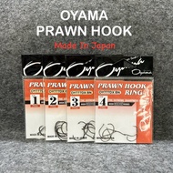 MATA OYAMA PRAWN HOOK Ring OY777DX BN (Tailed Shrimp Hook)
