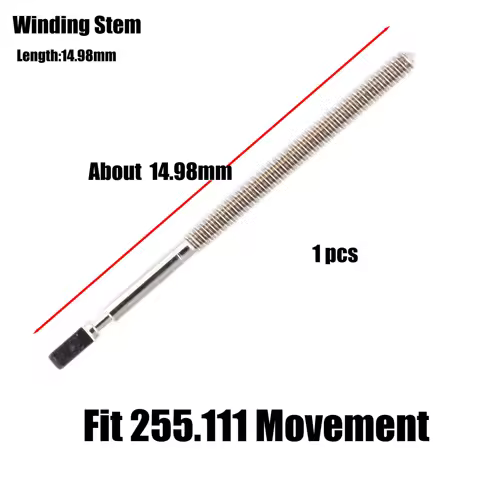 Winding Stem for 255.112 255.112 255.111 255.411 Movement ETA 255.111 F03.111 Movement Watch Repair