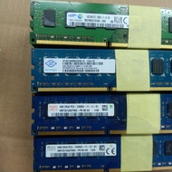 RAM MEMORY PC 4GB 2RX8 PC3 12800U DDR3 FOR PC