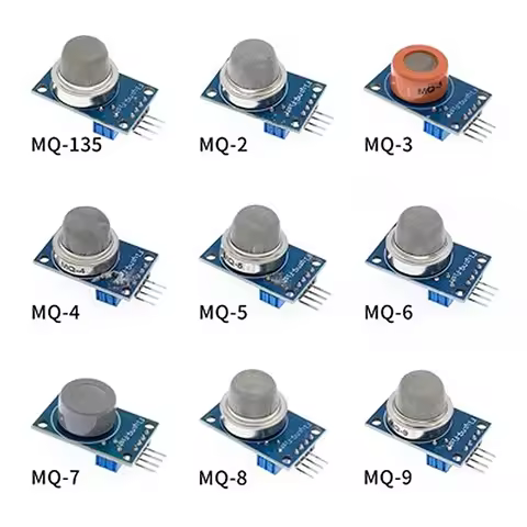 MQ-2 MQ-3 MQ-4 MQ-5 MQ-6 MQ-7 MQ-8 MQ-9 MQ-135 Detection Smoke methane liquefied Gas Sensor Module f