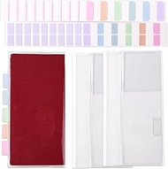 3pcs Clear Plastic Cover for Weeks 2026, 20.7x19.6cm/8.15x7.7in Transparent PVC Protector Sleeve wit