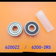 Deep Groove Ball Ball Bearing S6200ZZ 6200ZZ 6200-2RS 1800200 10*30*9