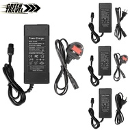 Green Travel 42V/36V 2A Electric Scooter Battery Charger With LED Power Indicator 3.6 FT Cable Power Supply Adapter For E-scooter E-bike