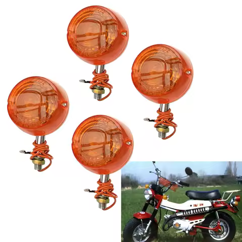 For Suzuki FA50 FA50X Shuttle Scooter RV50 RV75 RV90 RV125 Front Rear Turn Signal Light Indicator Wi