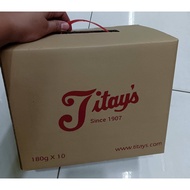 Cebu Titays Rosquillos in a box(gift box) 10 packs x 180 grams in 1 box