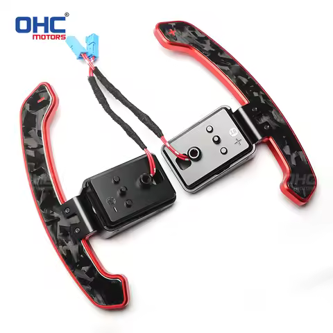 Glossy Carbon Fiber & Aluminum Alloy Magnetic Paddle Shifter for BMW 1-4 Series F20 F21 F30 F22 F80 