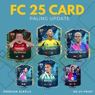 GANTUNGAN EA FC25 CUSTOM ACRYLIC CARD KEYCHAIN | FC25 CARD KEY | CUSTOM ACRYLIC KEYCHAIN UPDATE