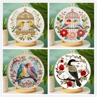 Bird Embroidery Starter Kit DIY Kit DIY Embroidery Kit Manualidades Set for Beginner Home Decor