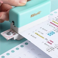 Adjustable 6-Hole Desktop Punch Puncher for A4 B5 Dairy Planner Organizer Six Ring Binder