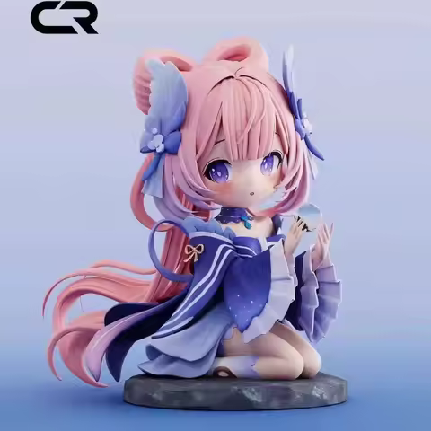Genshin Impact Q version Coral Palace Xinhai full coating color box anime sitting beauty girl limite