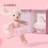 Gabriel Ballet Rabbit Plush Doll Toy - Comes with Gift Box Packaging