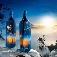 Johnnie Walker  blue label year of rooster Whisky 雞年生肖限量版藍牌威士忌 1 公升