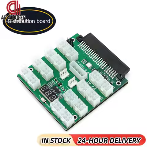 Power Supply Module Server Adapter Breakout Board for Dell PSU BTC Mining Graphics Card Computer Per
