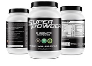 [USA]_Proxformulas Super Powder *ONLY 90 CALORIES* Best Chocolate Whey, Vit D3, Wheatgrass, BCAA all