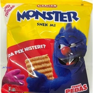 Mamee Monster Spicy Flavour Limited Edition 25gm x 8 packs (Ada Pek Misteri?) PINK Monster / Surpris