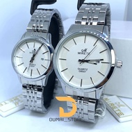 MIRETE ORIGINAL WATCH - Jam Tangan Couple Mirete Original Bahan Stainless Analog Tahan Air Tanggal A
