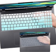 2 PCS Keyboard Cover for Aspire 15 A15-41M-R2CN/R8Y2&A15-51M-59QV/76AR,Aspire Go 15 AG15-31P-C1KN/P5