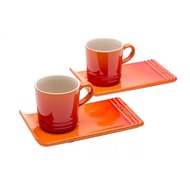 Le creuset Square Plate+Cup Espresso Cup Capacity 215ML