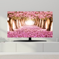 Custom pattern modern New Style High-End tv cover Cloth  lace  smart tv dust flat screen monitor protection hanging desktop LCD animation /24 32 37 43 47 50 52 55 60 65 75 80inch online celebrity111326