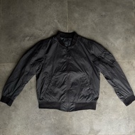 Uniqlo Black Bomber Jacket Man