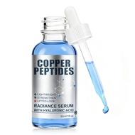 Copper Peptide Facial Serum GHK-Cu Hyaluronic Acid Lightweight Hydrating