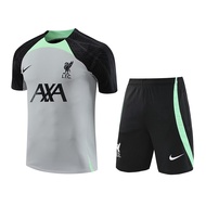 2023-24 Liverpool Short Sleeve Football Jersey Training Jersey Jersey Set Football Jersey Size S-2XL