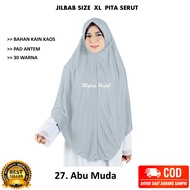 XL SERUT DEWASA MYLAA HIJAB JILBAB HIJAB BERGO KERUDUNG krudung Instan bahan kaos untukANAK SEKOLAH