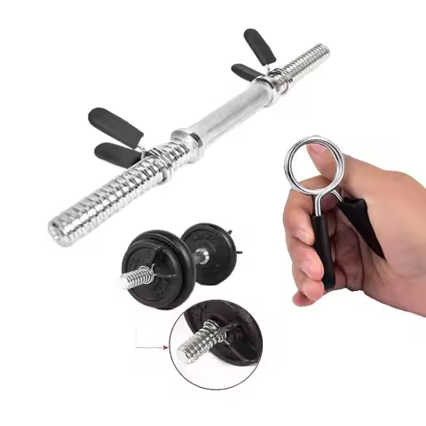 Dumbbell Lock Clamp Spring Clamp Collars Stainless Steel Spring Collar Clips Dumbbell Lock Clamp 25/