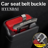 1/2 Pcs For Hyundai Hook design Zinc Alloy Material Car Seat Belt Buckle Avante Elantra Tucson Accent i30 i40 Venue ioniq Kona Getz Santa fe Accessories
