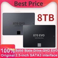 Original 2.5'' SATA SSD 870 EVO 1TB 500GB 250GB QVO 2TB 4T Internal Solid State Drive Storage Disk For Laptop or Desktop PS5