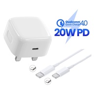 20w Type-C Fast Charger Fast Charging USB-C Adapter With Ip Type-C Cable For Ip Samsung Huawei Oppo 