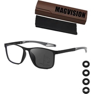 Mag Vision Glasses 2.0 - Magvision Glasses for Women Men, Mag Vision Eyeglasses Intelligent Zoom Ant