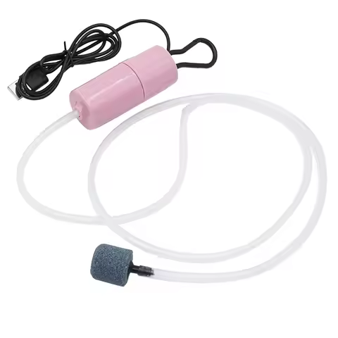 5V 1W Aquarium Oxygen Air Pump Mini Small Oxygenator Fish Tank USB Silent Air Compressor Aerator Por
